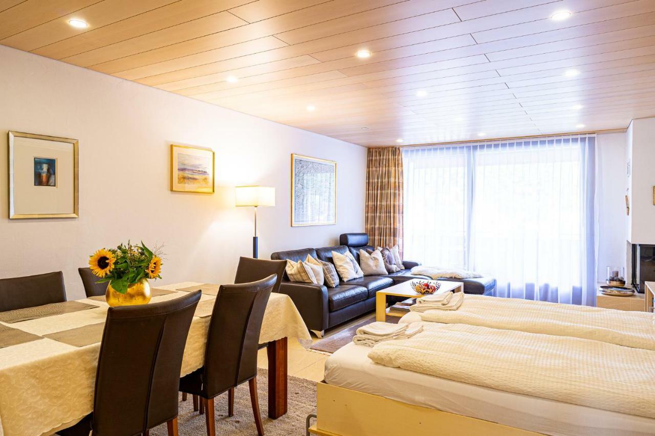 Laax Rancho Family Apartment Bagian luar foto