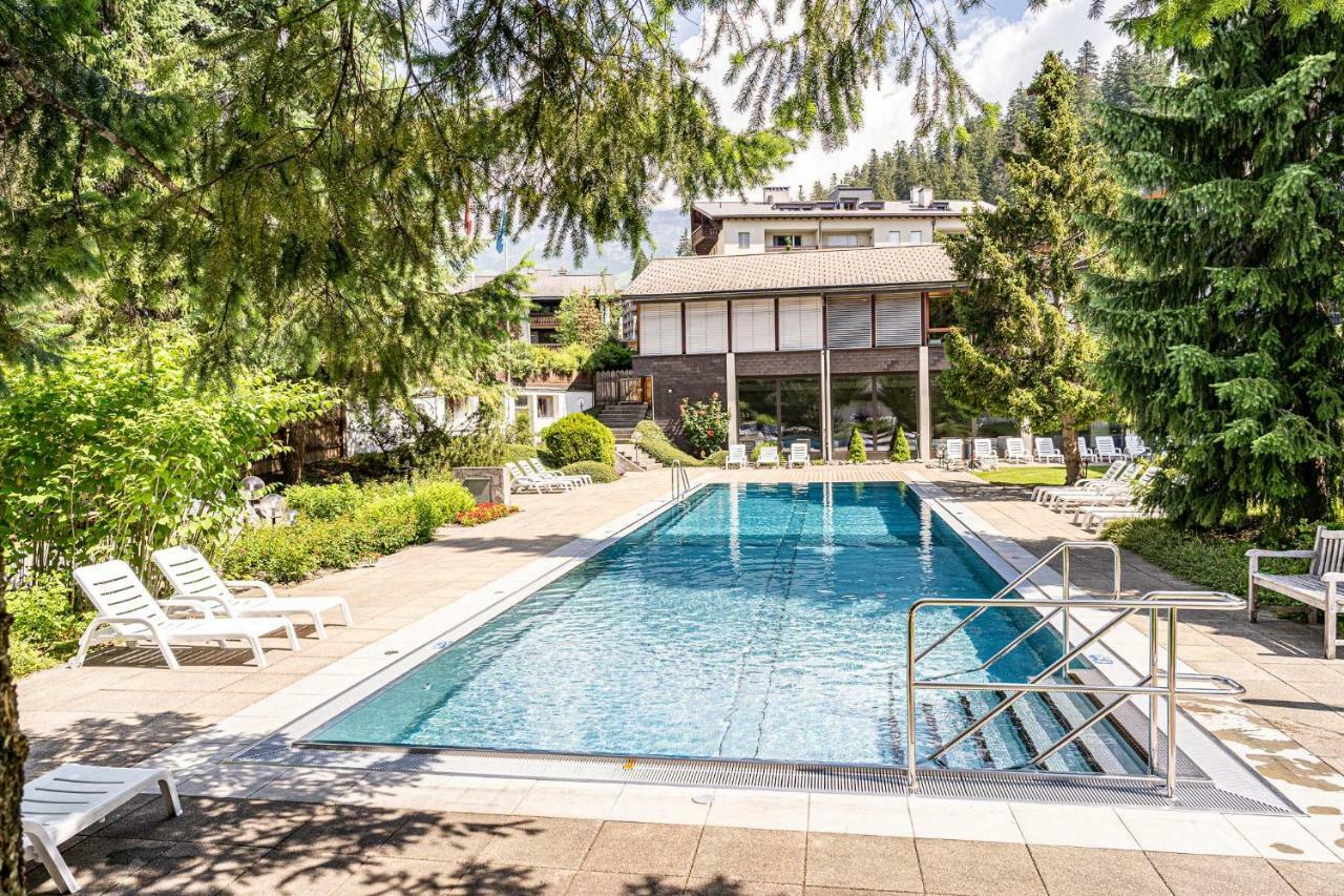 Laax Rancho Family Apartment Bagian luar foto