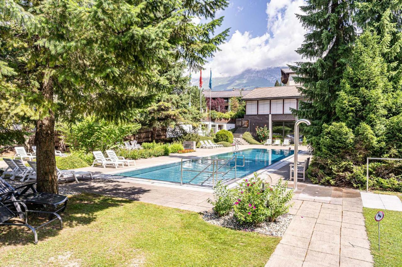 Laax Rancho Family Apartment Bagian luar foto